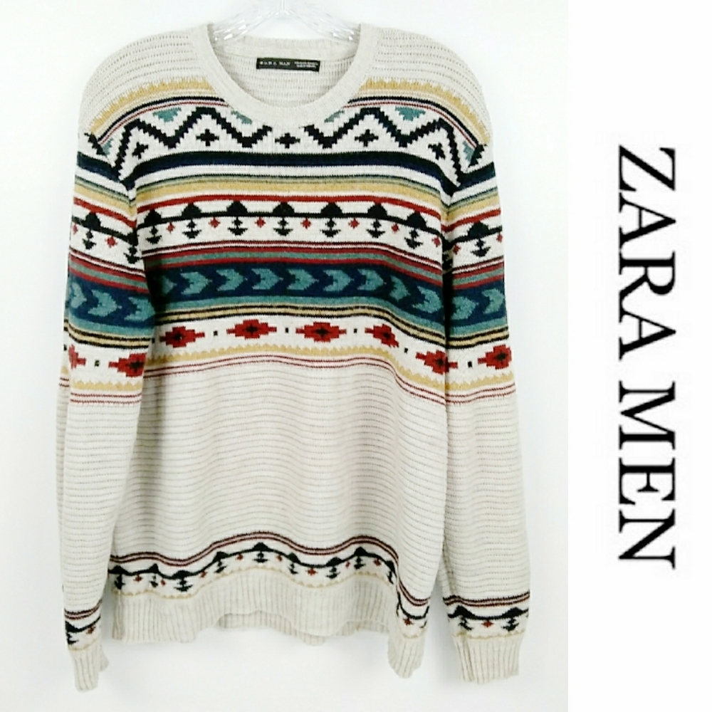 🔥 SOLD🔥 ZARA MAN Alpaca Wool Knit Sweater XL